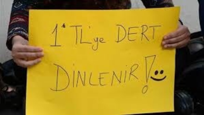 Ücret karşılığı tanımadığınız insanların dertlerini dinler miydiniz?