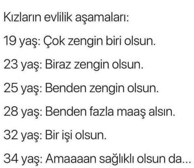 Evlenme aşamanız böyle mi kızlar?