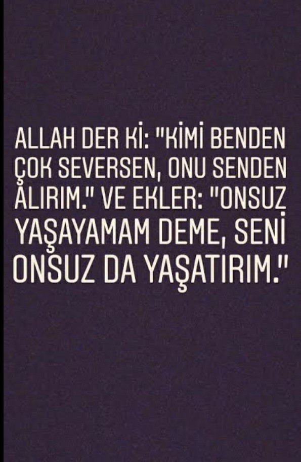 Şu hayatta neysiz/kimsiz hayatı hayal bile edemiyorsunuz?