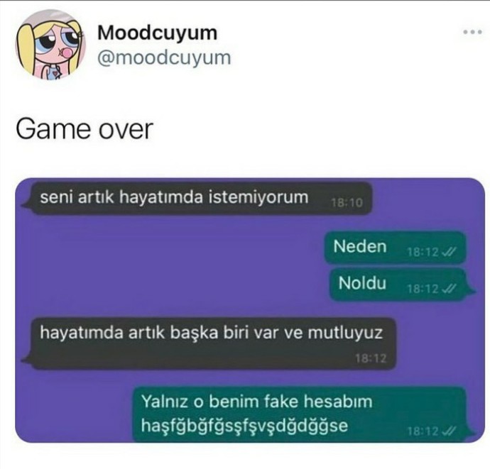 Sevgilinizi fake bir hesaptan işlettiniz mi?
