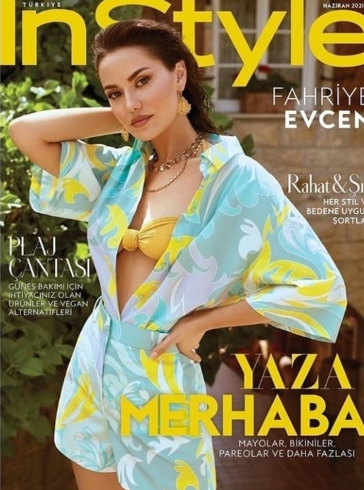 Fahriye Evcen Instyleye poz verdi, Evcen Türkiyenin en güzel kadını mı sizce?