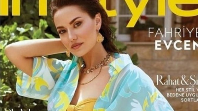 Fahriye Evcen Instyle'ye poz verdi, Evcen Türkiye'nin en güzel kadını mı sizce?