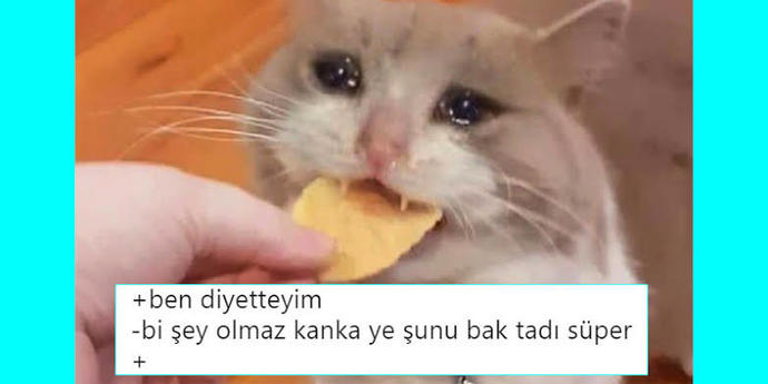 Diyet yapan insanlar yemek için ağlar mı?