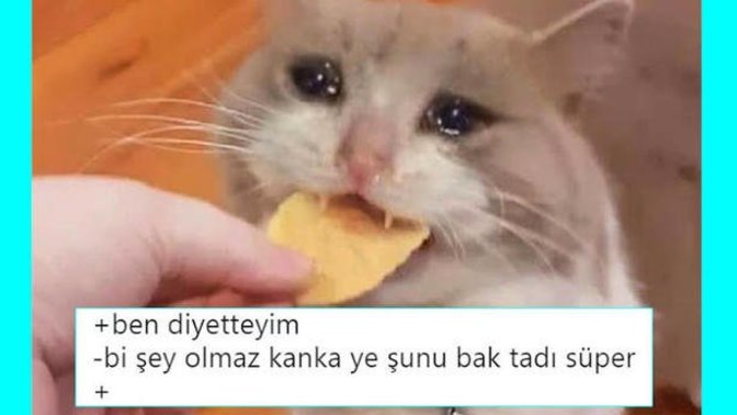 Diyet yapan insanlar yemek için ağlar mı?
