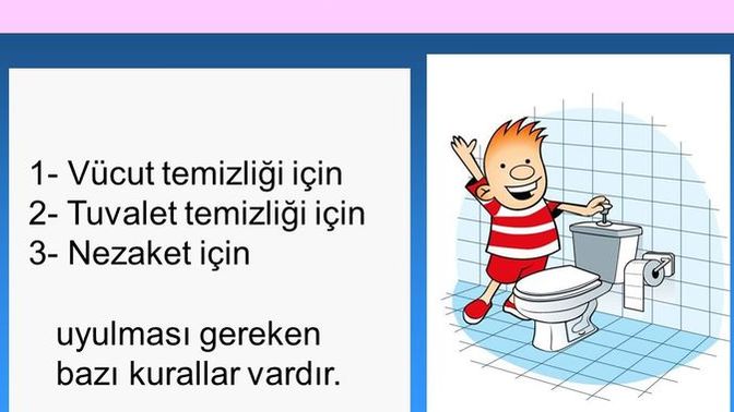 Tuvalet adabını biliyor musunuz?