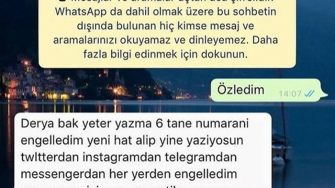 Ayrıldıktan sonra engellediğiniz insanlar size farklı yerlerden ulaşmaya çalıştılar mı?