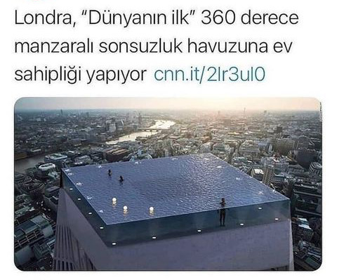 Sence bu havuza nasıl girilir?