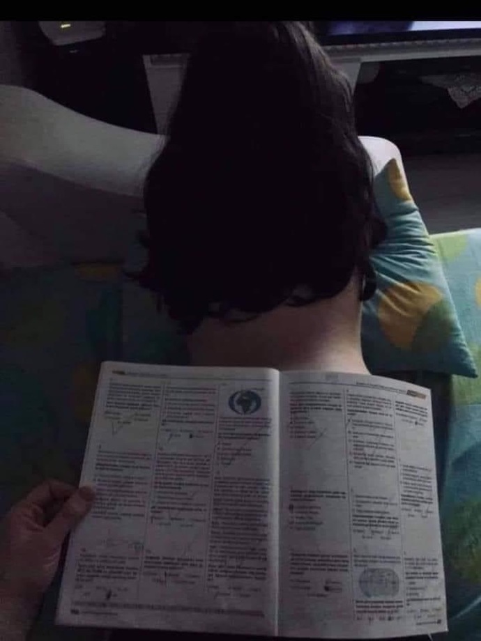 Ders çalışmak güzel bir duygu değil mi?