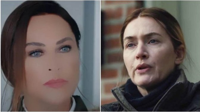 Kırışıklıklarını rötuşlayan Hülya Avşar ve sergileyen Kate Winslet. Sen hangi taraftasın?