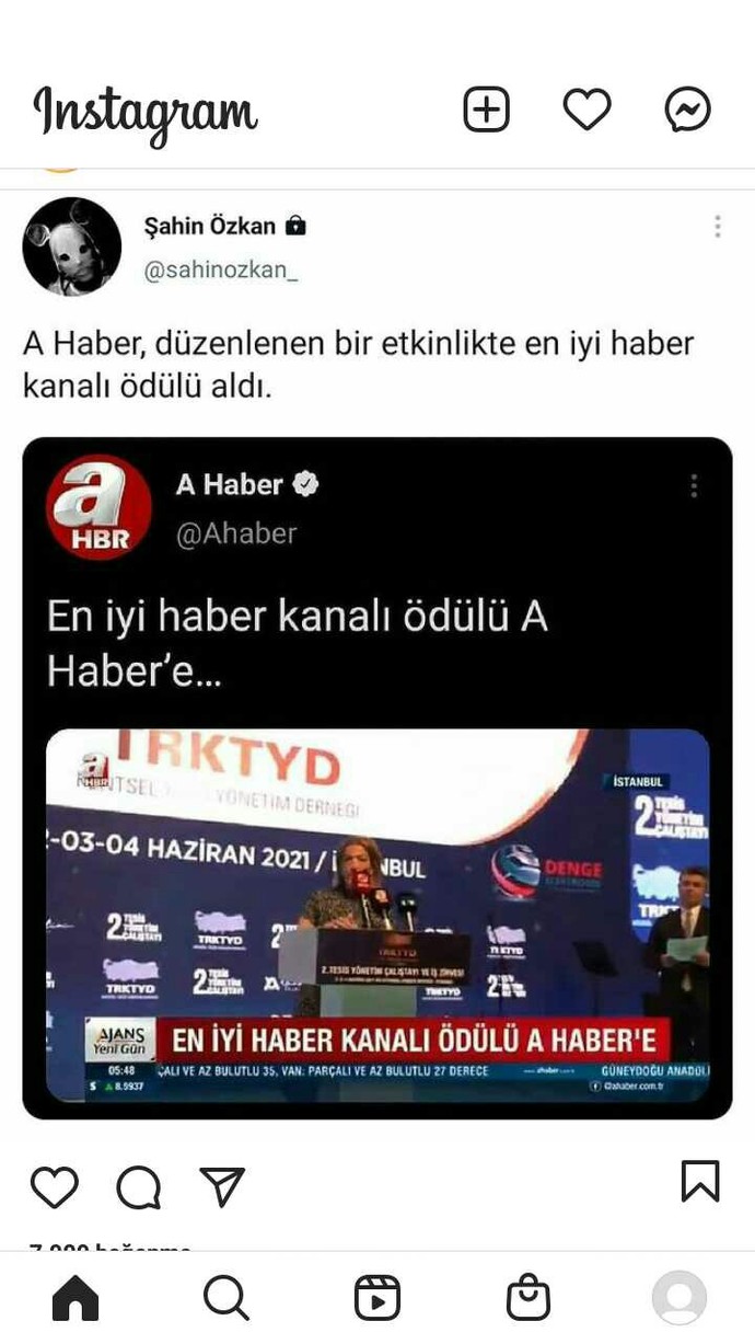 A Haber, sizce en iyi habar kanalı mı?