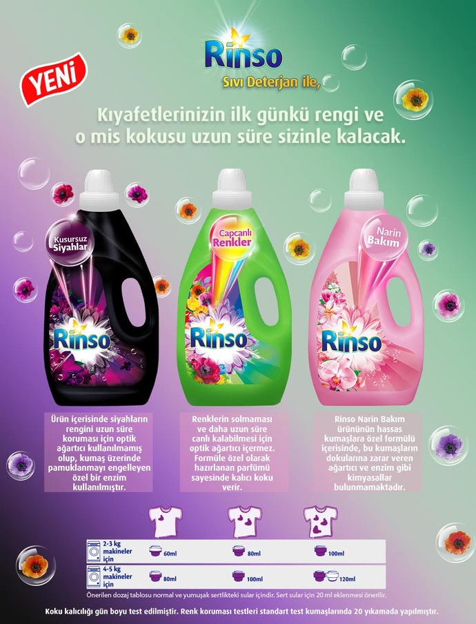 Çamaşır deterjanı alırken içeriğine bakıyor musunuz?