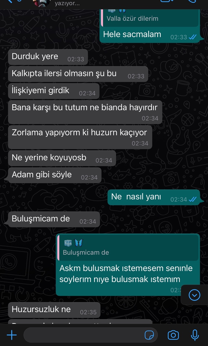 Sızce benı sevıyormu?