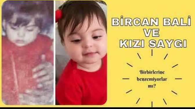 Bircan Bali Kızı Saygı Öztürk ile küçüklük fotoğrafını paylaştı. Sizce benziyorlar mı?