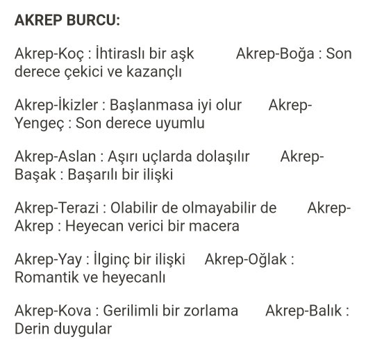 Burcuna göre en çok hangi burç ile ateşli bir ilişki yaşayabiliyorsun?