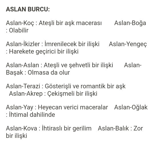 Burcuna göre en çok hangi burç ile ateşli bir ilişki yaşayabiliyorsun?