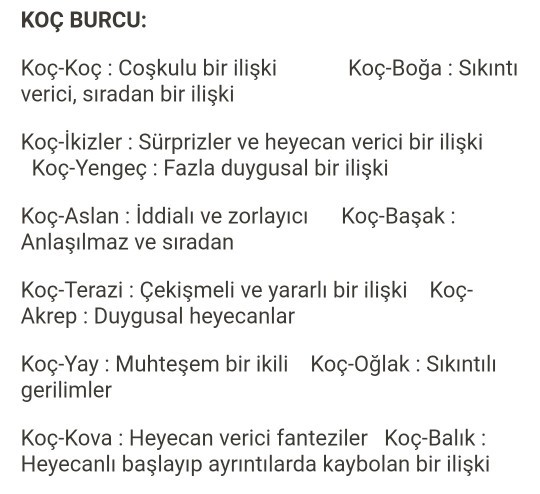 Burcuna göre en çok hangi burç ile ateşli bir ilişki yaşayabiliyorsun?