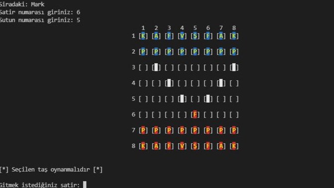 Python satranc 2d :d?