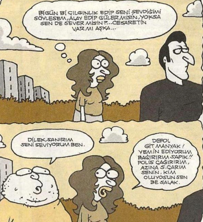 Bu karikatürdeki durum için ne söylersiniz?