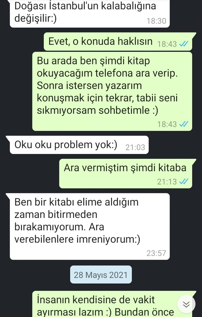 Ondan hoşlandığımı çok mu belli etmişim sizce?