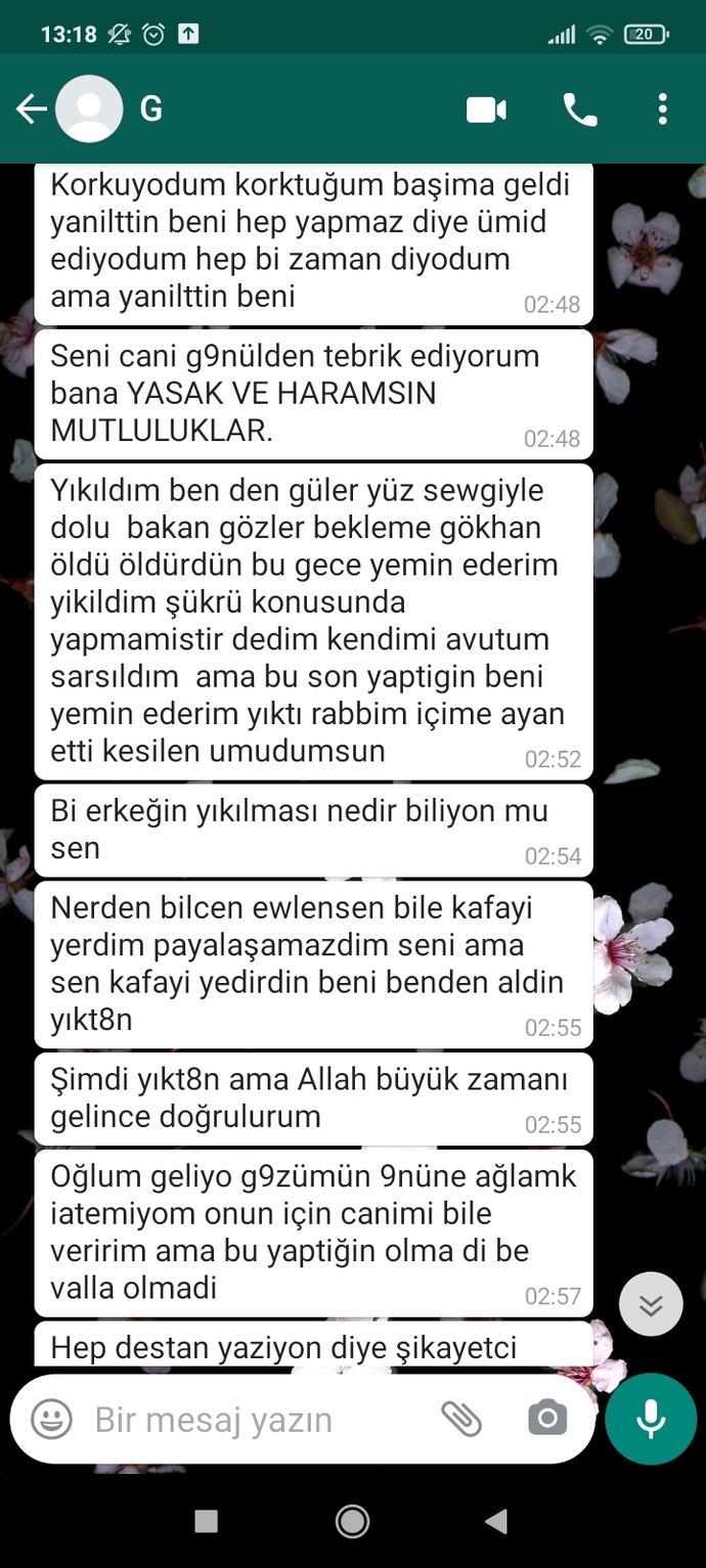 Eski esimin soyledikleri hakkında siz ne düşünüyorsunuz?