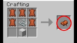 minecraft eyer yapımı
