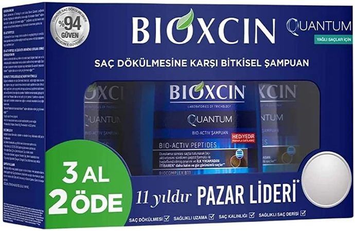 Bioxcin - Quantum Bio-Activ Yağlı Saçlar için Şampuan