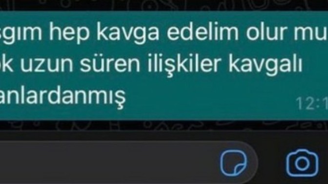 Hiç kavga edilmeyen ilişkiler kısa süreli mi oluyor sizce?