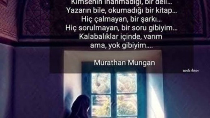 Kimsenin konuşmadığı bir dil gibiyim kalabalıklar içinde varım ama yok gibiyim bugün biraz duygusalmıyım acaba?