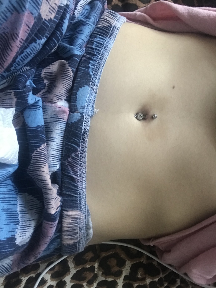 Piercing yanığı&göbek tüyleri?