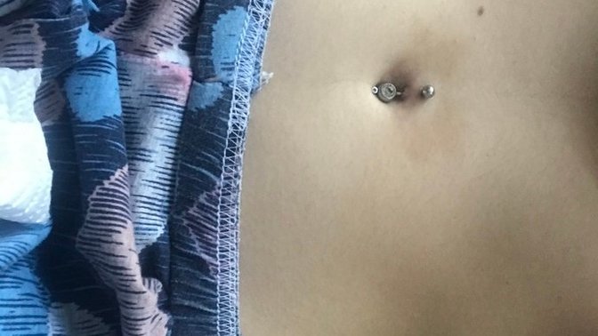 Piercing yanığı&göbek tüyleri?