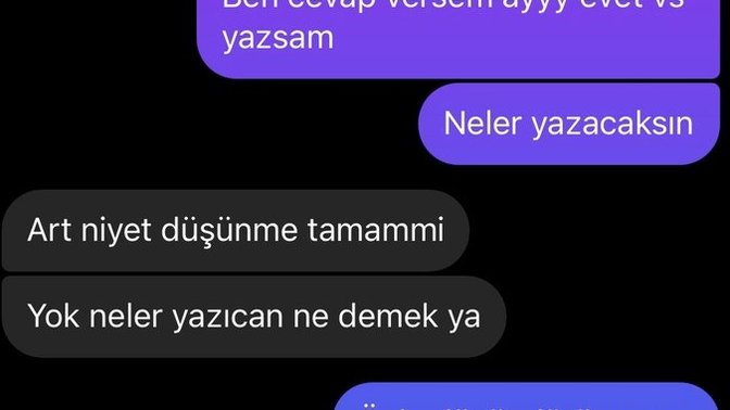 1 haftadır konuşuyoruz mesajlardan ne anlaşılıyor?