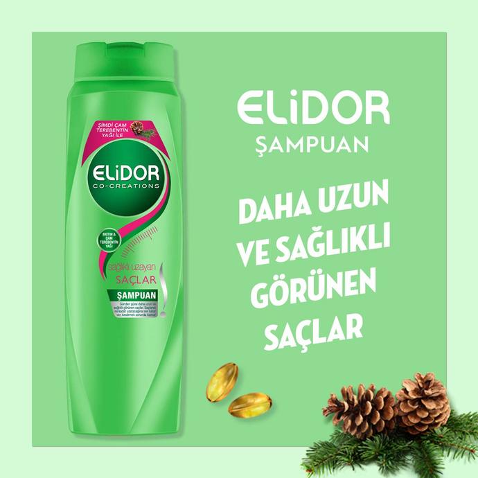 Elidor Sağlıklı Uzayan Saçlar Serisi