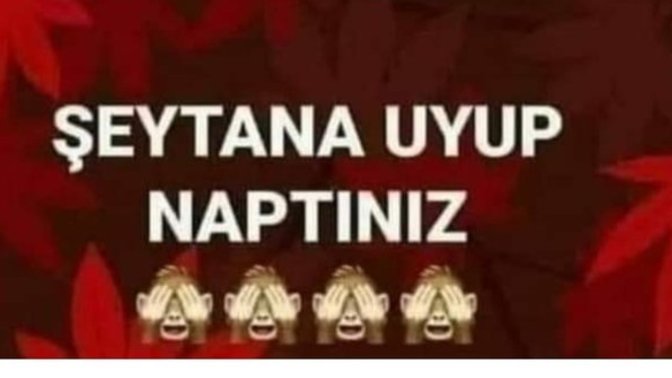 Şeytana uyup yaptığınız en delice şey neydi 😀😀?