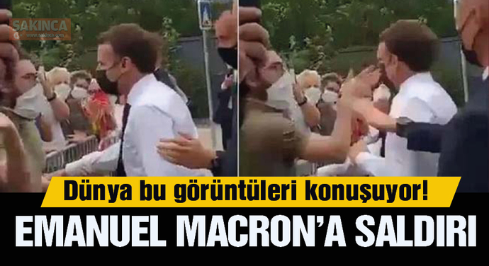Macron kameralar önünde tokatlandı. Ne düşünüyorsunuz?