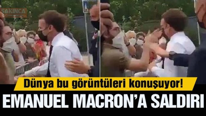 Macron kameralar önünde tokatlandı. Ne düşünüyorsunuz?
