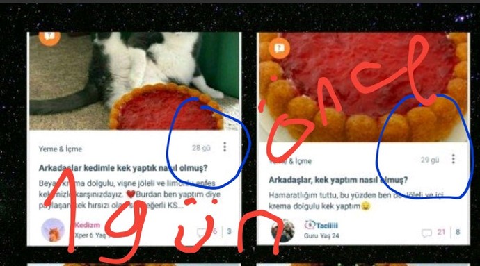 Kek ve sorularımı çalan @taciiiii kişisine neler söylemek istersiniz?