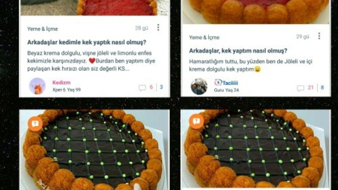 Kek ve sorularımı çalan @taciiiii kişisine neler söylemek istersiniz?