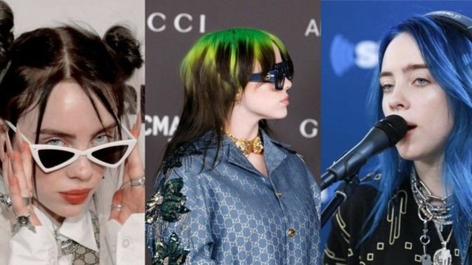 Billie Eilish'in saç stilleri marjinal mi, çocuksu mu?