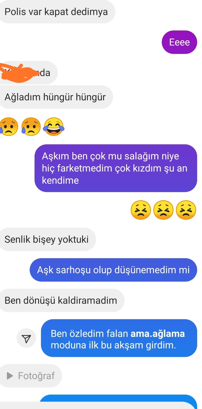 Bir Erkek ilk kez gördüğü sevgilisinden uzağa gitti diye ağlar mı?