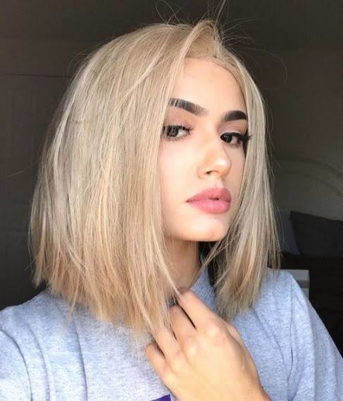 Sarı saçlı siyah kaşlı olmak?
