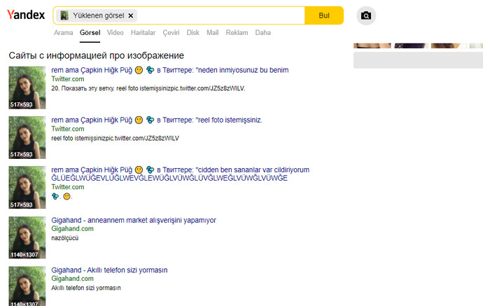 yandex sonucu