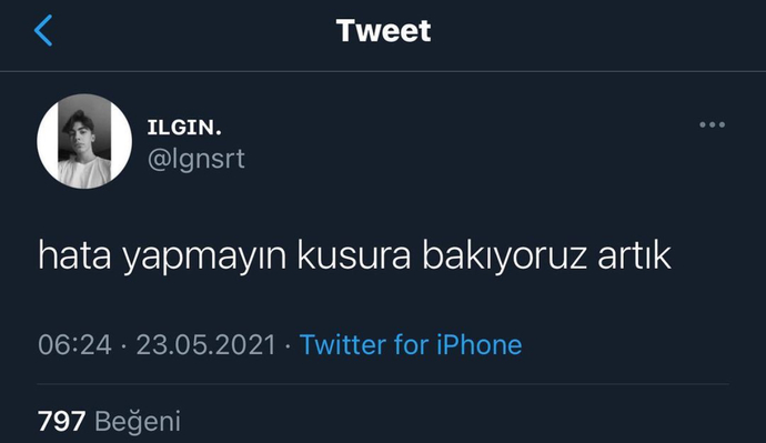 2. kez yapılan hatayı affeder misin?