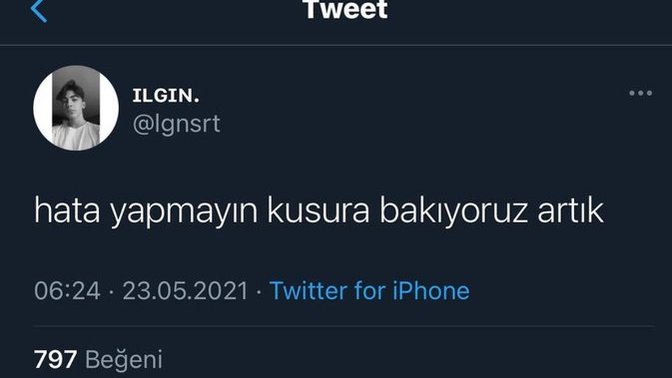 2. kez yapılan hatayı affeder misin?