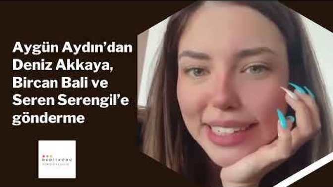 Gündem savaşları başladı. Sizce Aygün Aydın'ın üzerine çok mu gidiliyor?