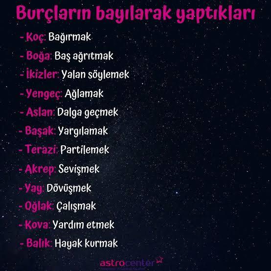Burçların bayılarak yaptıkları! Siz bayılarak ne yapıyorsunuz?