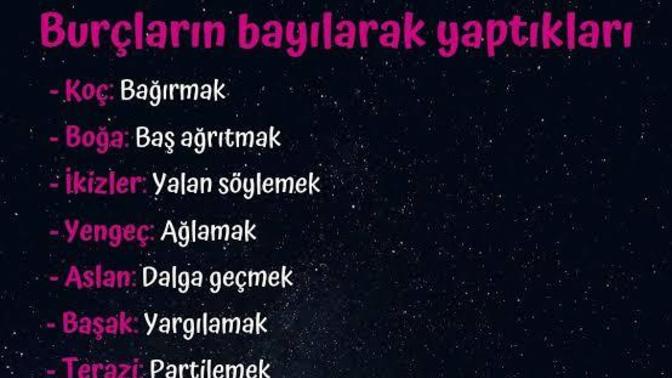 Burçların bayılarak yaptıkları! Siz bayılarak ne yapıyorsunuz?