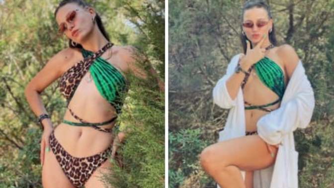 Serenay Sarıkaya’dan tatil pozları! Peki sen, bu yıl tatil pozu paylaştın mı?