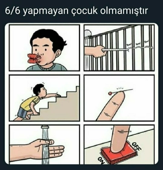 Çocukken bunların kaçını yaptınız?