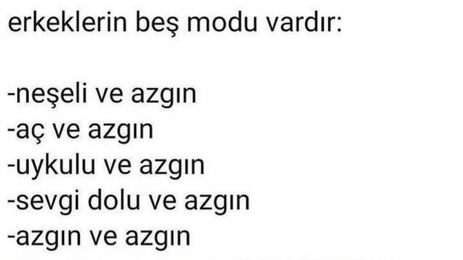Erkekler, kadınlar konusunda "aç" mıdır?