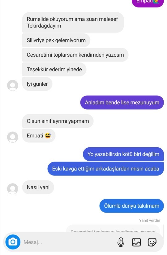 Eski sevgili mi?